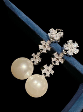 繁花仙女富贵花宝石项链