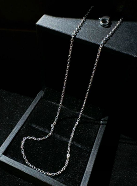 很好搭的蛇骨链 星河环绕 素链 镀18K金 麦穗颈链 叠戴项链 钛钢