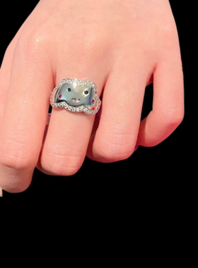 音符露珠云朵水滴宝石耳环 人鱼泪 镀18K金 雨滴云朵锆石项链