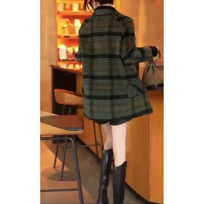 今年流行特惠22867大爱美依缘2025秋冬新款毛呢韩版复古格纹呢子,淘宝优惠券,粉丝福利购,淘宝优惠卷