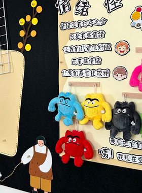小学幼儿园情绪黑板报手工树洞信箱烦恼屋倾听墙表征心理健康