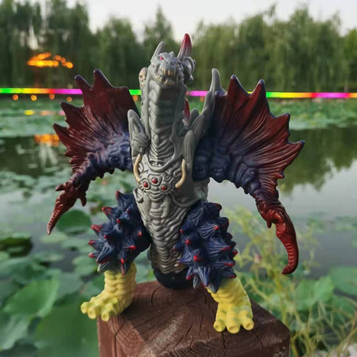 DX加拉特隆王软胶塑胶怪兽玩具加勃拉奇美拉王德斯特鲁多斯乔莫斯 - 图0