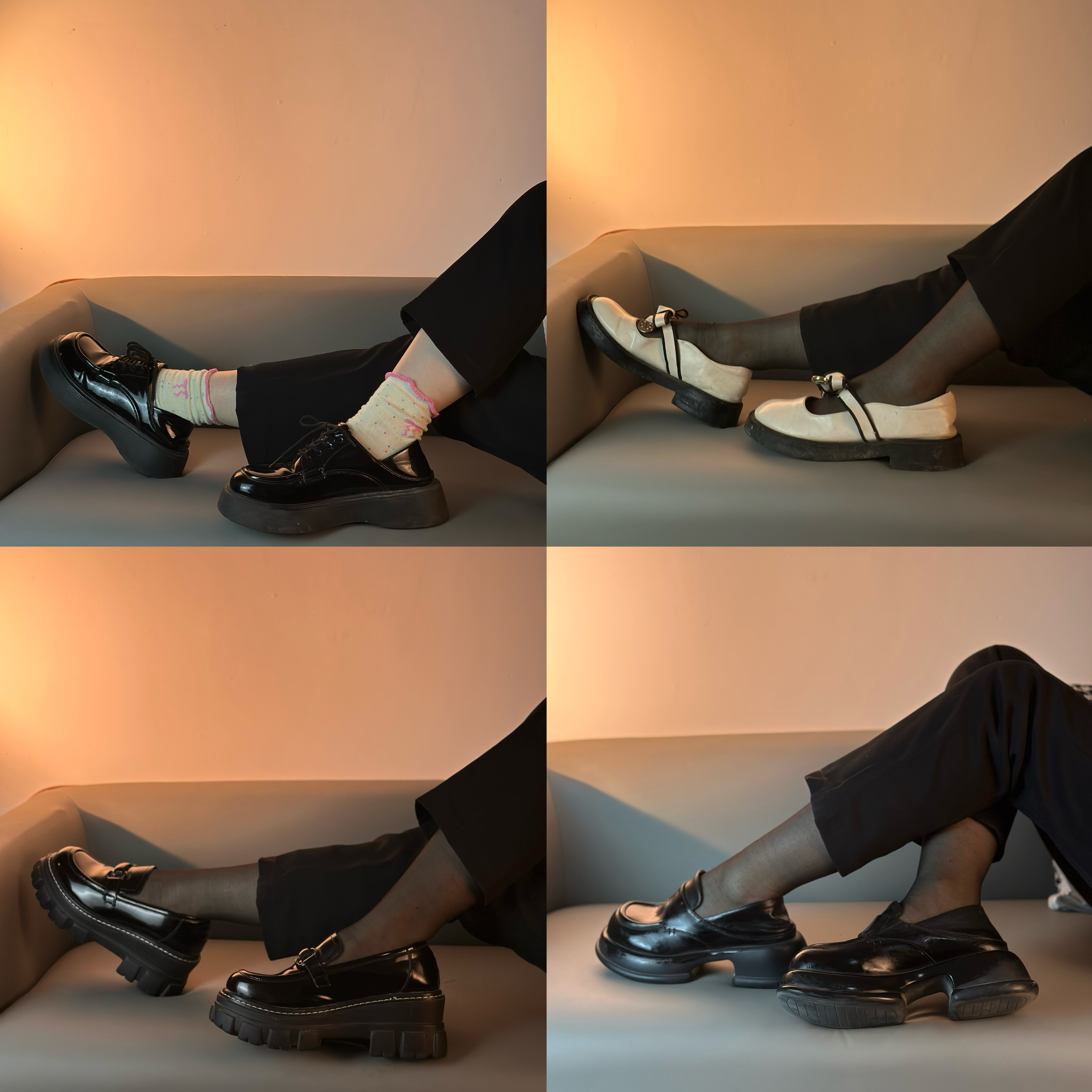 闲置二手玛丽珍鞋丨洛丽塔可爱学生鞋子公主风蝴蝶结二手女生鞋子 - 图1