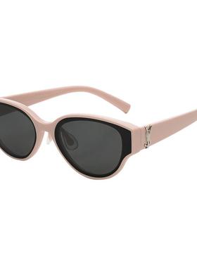 珍视光学猫眼墨镜女2025年新款尼龙偏光小框时尚高