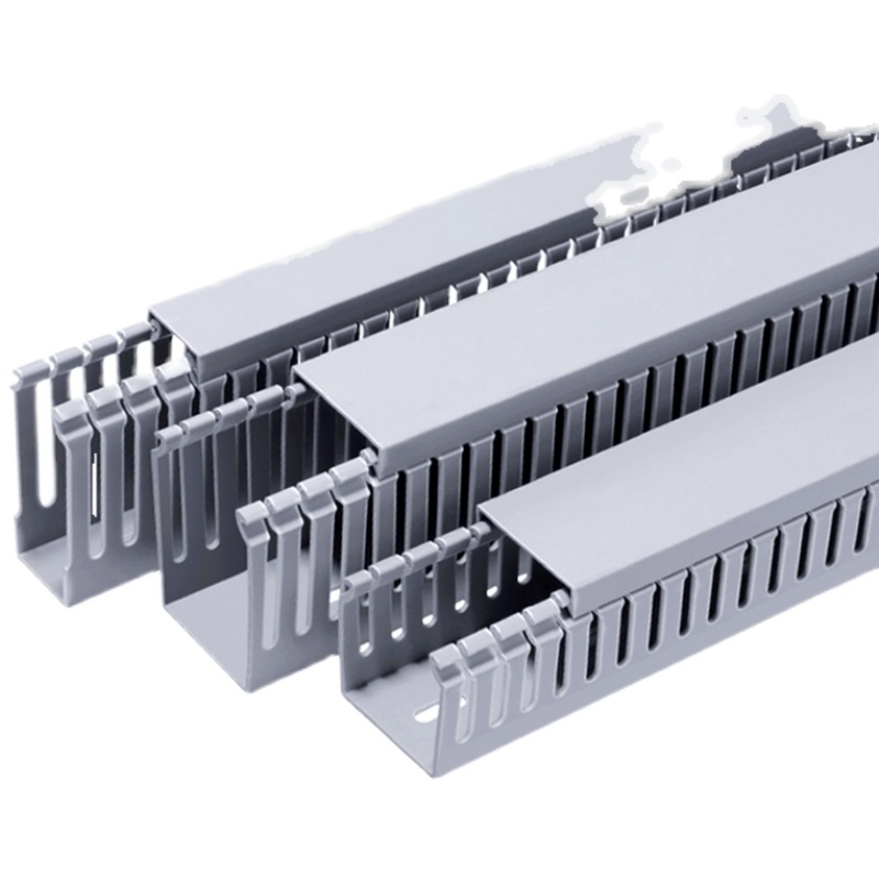 美工特行线槽粗齿布线线槽开口配电柜布线神器50*35 40*40 80*50 - 图1