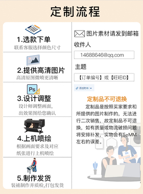 现代简约装饰画12色高清微喷定制