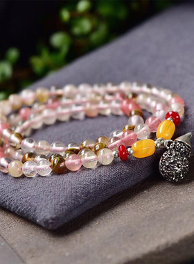 葫芦多圈西瓜玉髓手链