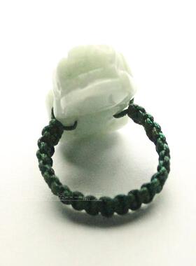 天然翡翠男女款貔貅戒指