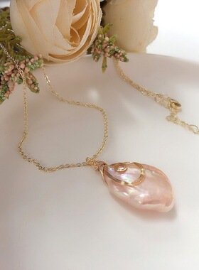 大巴洛克项链吊坠简约复古大气时尚休闲百搭项链