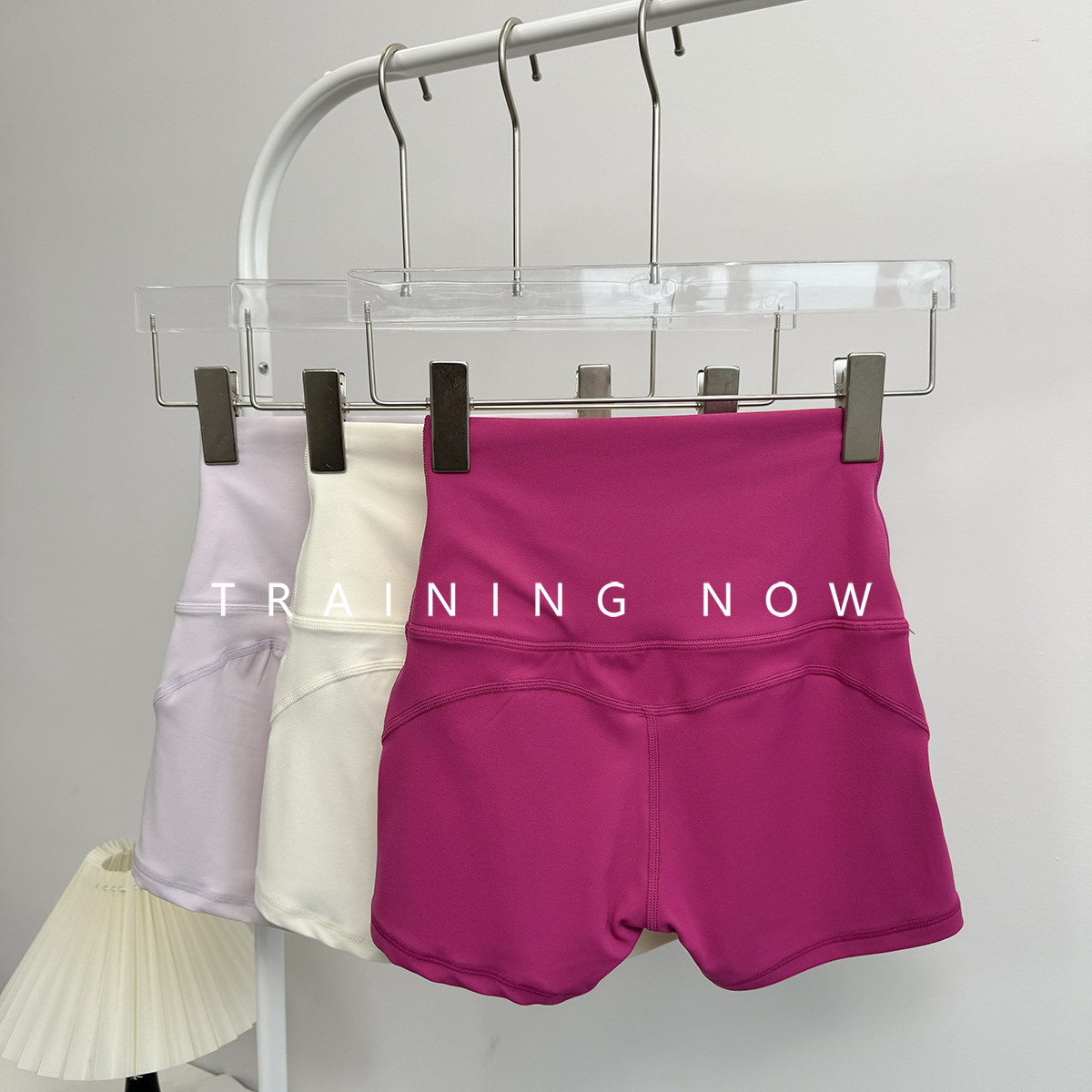 运动三分裤女夏季无尴尬线外穿跑步速干短裤高腰提臀瑜伽健身裤,淘宝优惠券,粉丝福利购,淘宝优惠卷