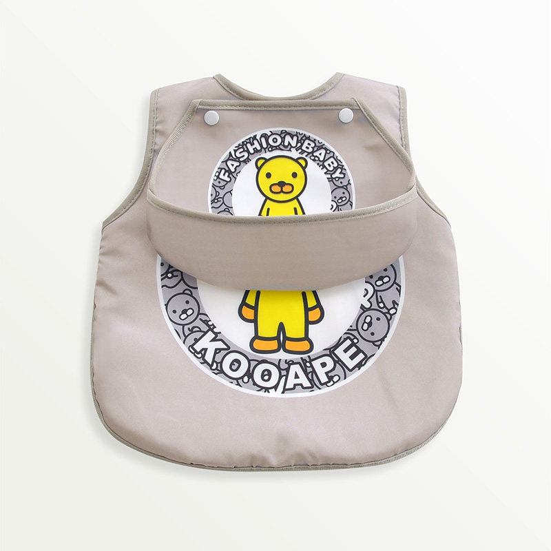 儿童罩衣防水防脏反穿衣宝宝围兜婴幼儿吃饭衣背心春夏季 薄款,淘宝优惠券,粉丝福利购,淘宝优惠卷