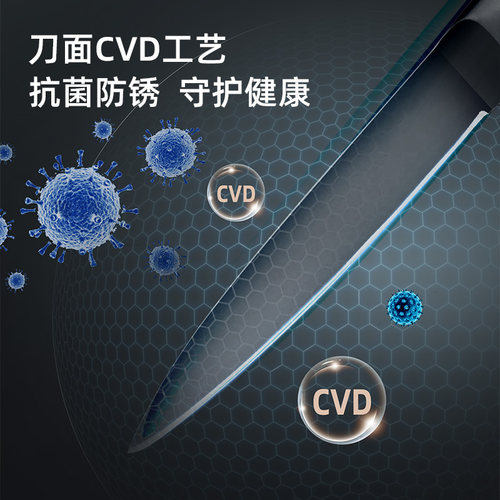 水果刀不锈钢家用削皮刀辅食刀具切水果三件套装厨房德国便携小刀 - 图0
