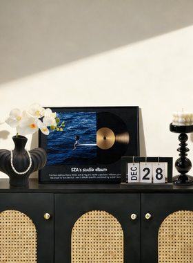 中古风入户门玄关装饰新中式摆画