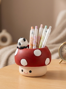 中古风创意笔筒桌面收纳装饰摆件