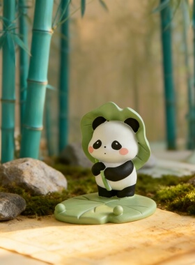 中古风治愈系手机支架艺术小摆件