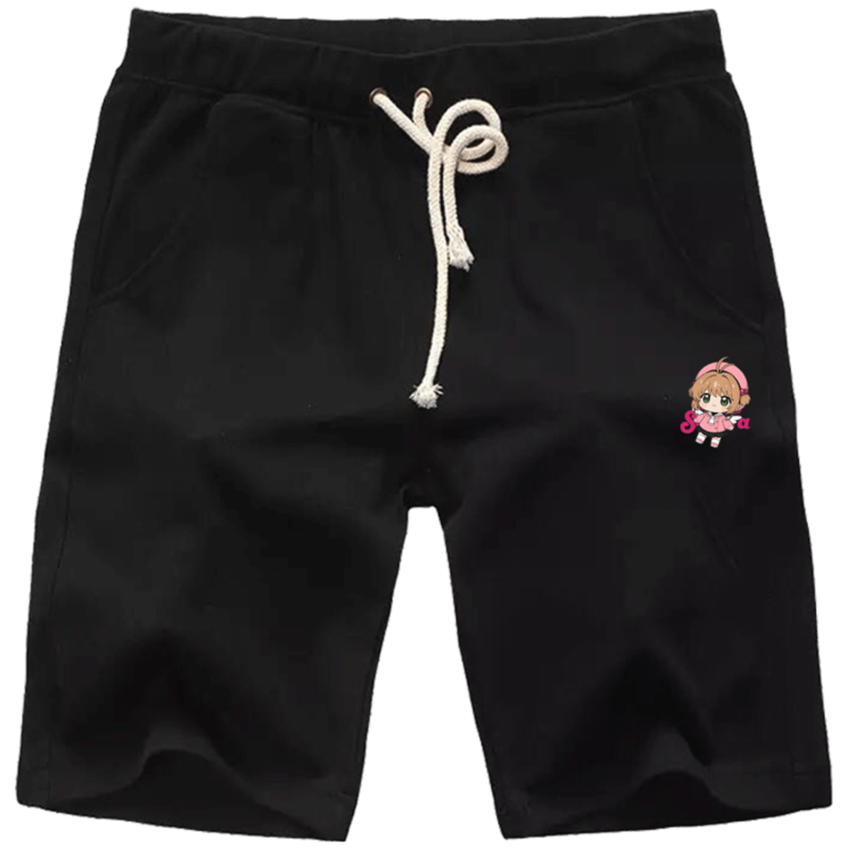 魔卡少女樱动漫联名周边百变小樱男女情侣可定制可爱五分运动短裤,淘宝优惠券,粉丝福利购,淘宝优惠卷