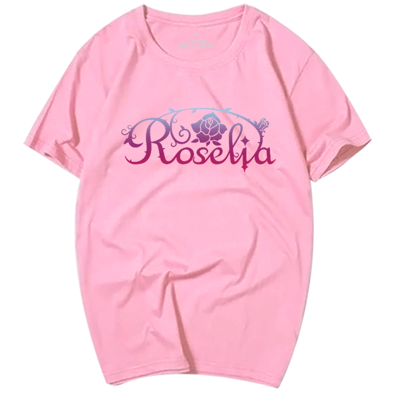 bangdream动漫roselia邦邦t恤衫 skbanruT恤