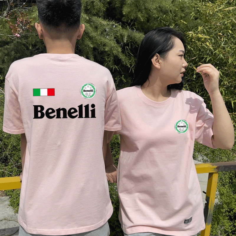 贝纳利摩托车机车爱好者男女t恤 skbanruT恤