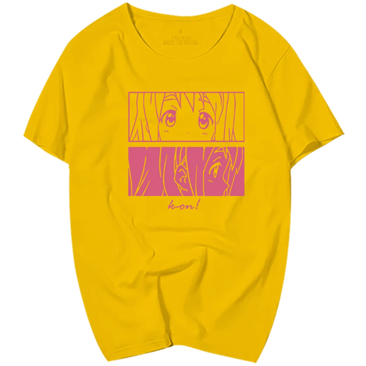 k-on轻音少女蓝白碗潮流男女t恤衫 skbanruT恤