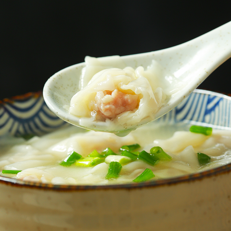 顾大嫂小馄饨筒骨浓汤云吞虾米清汤冲泡速食方便早餐混沌桶装整箱 - 图1