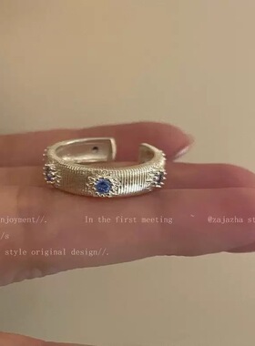 戒指外贸尾货捡漏/断码清仓/通体925银镀金/不支持退换/理智下单