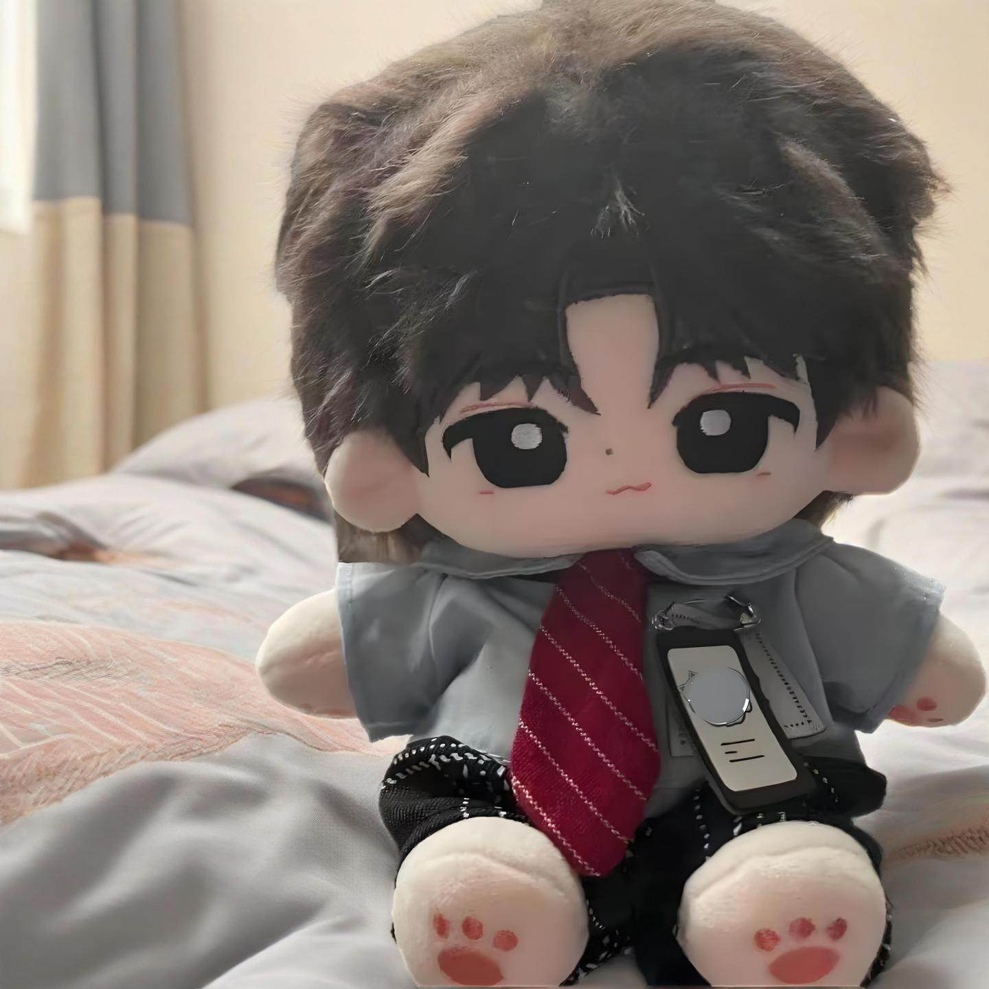 正版张凌赫20cm棉花娃娃娃衣小凌宝房间可爱公仔送朋友生日礼物,淘宝优惠券,粉丝福利购,淘宝优惠卷