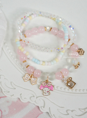美乐蒂玉桂狗可爱手链情侣礼物