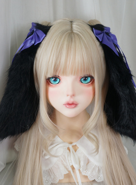 多款大兔子耳朵垂耳兔发箍可爱毛绒仿真兽耳头饰兔子耳发饰Lolita