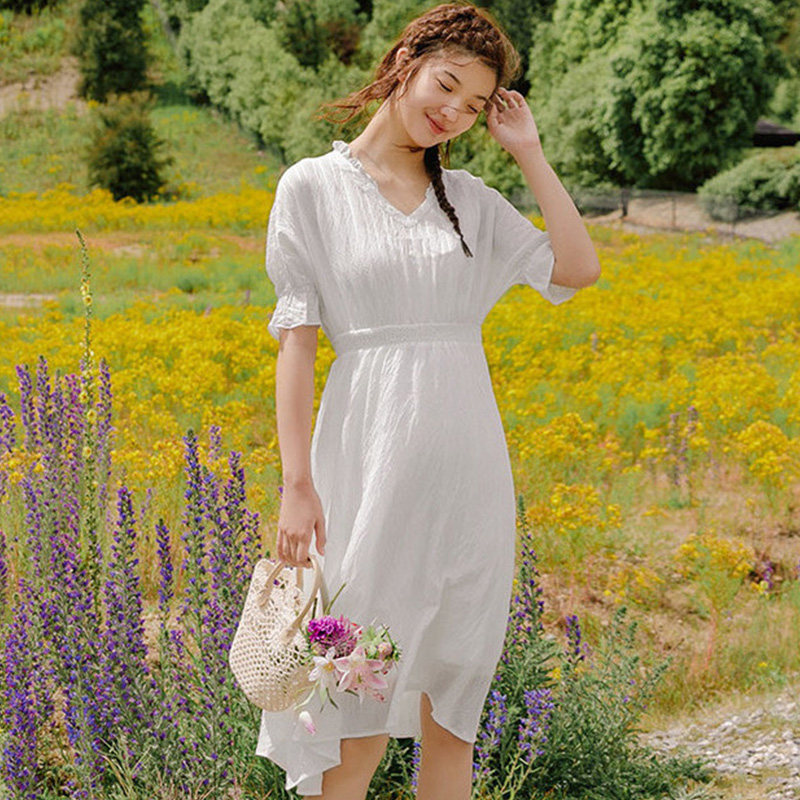  茵曼翰飞连衣裙