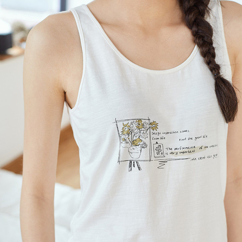  茵曼翰飞背心吊带