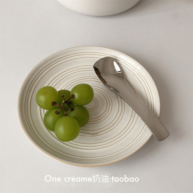 Ins ice cream spoon 304 stainless steel yogurt spoon