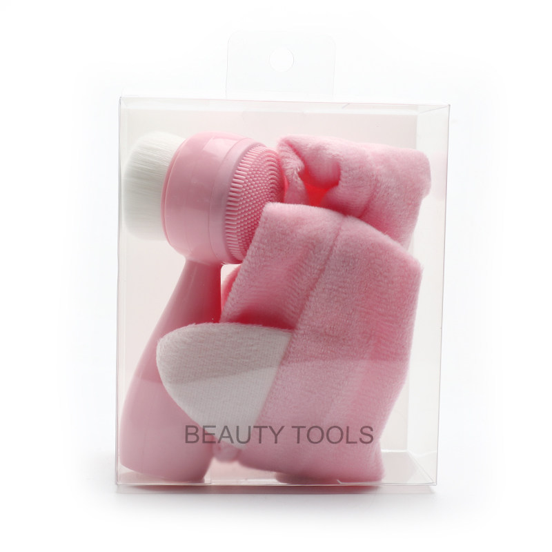 洗脸刷束发带洗护套装洁面神器面部清洁仪便携套装深层清洁毛孔刷,淘宝优惠券,粉丝福利购,淘宝优惠卷