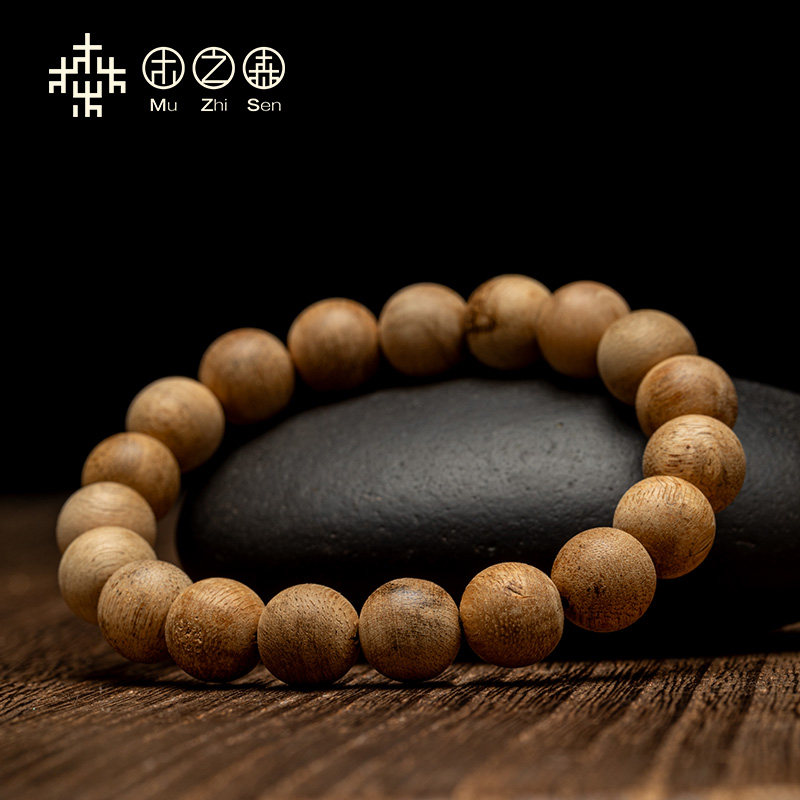 【油线优美】惠安沉香佛珠手串10mm*19颗天然金丝棋楠种单圈手链,淘宝优惠券,粉丝福利购,淘宝优惠卷