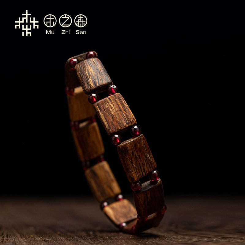 【甜凉并进】沉水级惠安沉香双排手串10*13mm天然棋楠种随形手链,淘宝优惠券,粉丝福利购,淘宝优惠卷