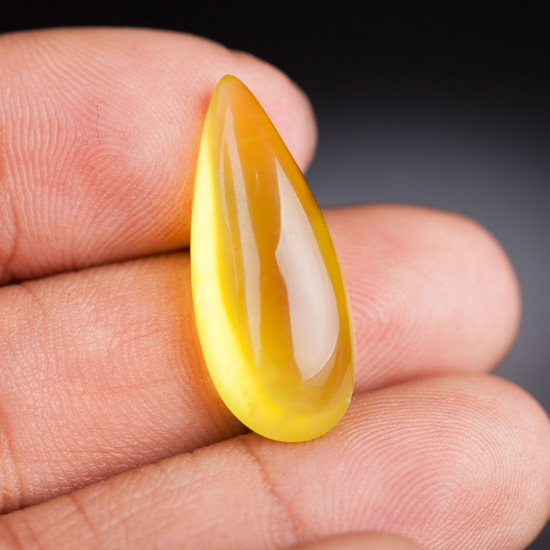 富美达15.05克拉黄色葡萄石戒面 富美达其它首饰