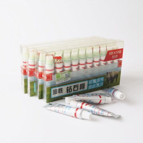 BADAK牌红牛钻石膏油性研磨膏抛光膏金刚石砂膏琥珀蜜蜡玉石镜面 - 图0