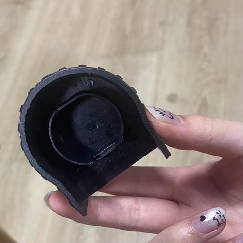 伸缩铝合金配件梯子锁扣升降竹节直梯人字梯黑色顶盖加厚通用 - 图0