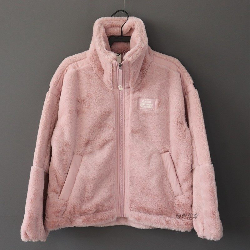 安踏女外套冬款毛绒加厚保暖时尚宽松休闲针织运动上衣162448714,淘宝优惠券,粉丝福利购,淘宝优惠卷