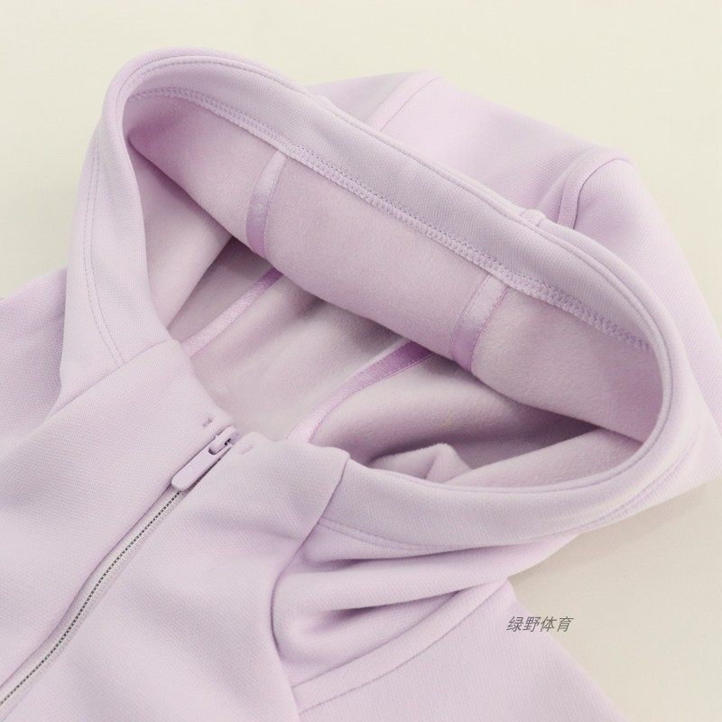 安踏女外套开衫秋冬加绒保暖舒适连帽综训针织运动上衣162447717N,淘宝优惠券,粉丝福利购,淘宝优惠卷