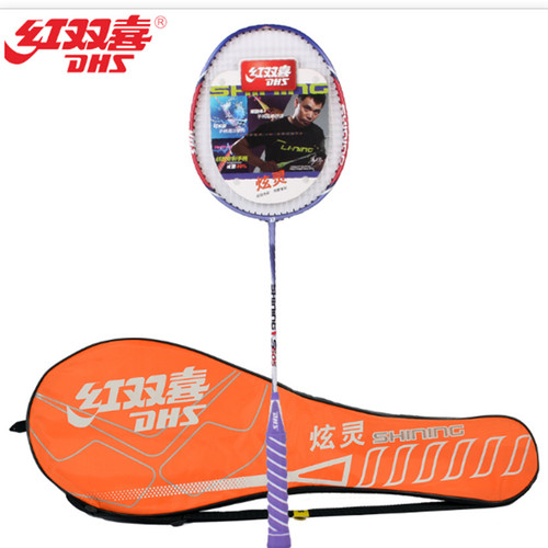 羽毛球拍 正品 红双喜炫灵系列S601羽拍 一体铝碳羽毛球拍 1支装 - 图2