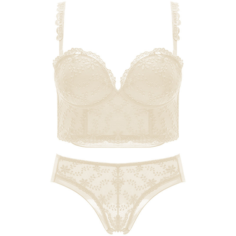 乳胶内衣女小胸聚拢2021新款爆款 芬格美文胸