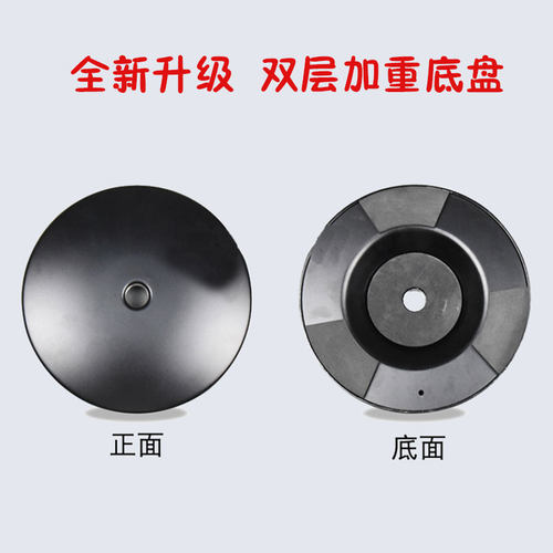 麦克风话筒架加重型立式支架落地式录音棚话筒架子KTV圆盘麦架 - 图3