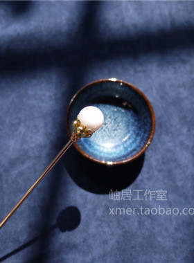 红楼梦古典风配饰无流苏黛玉簪