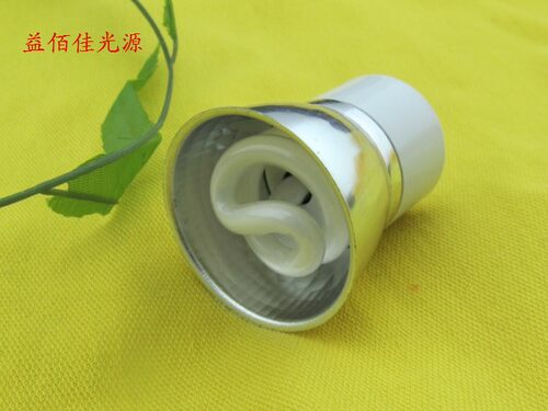 三基色MR16两针插脚一体化节能灯杯220V5W7W9W11W 半铝天花射灯 - 图3