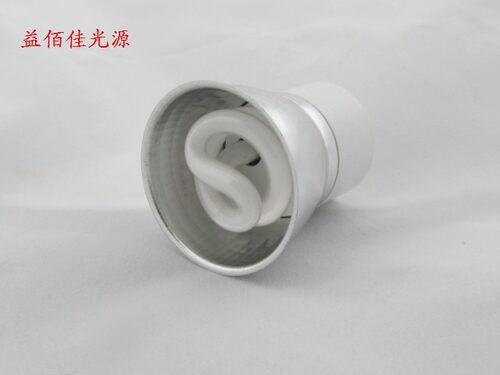 三基色MR16两针插脚一体化节能灯杯220V5W7W9W11W 半铝天花射灯 - 图2