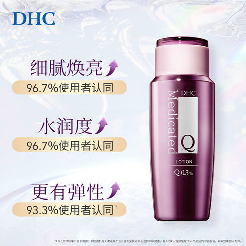DHC辅酶Q10精萃赋活化妆水160ml 温和保湿护肤水紧致抗皱爽肤水 - 图3