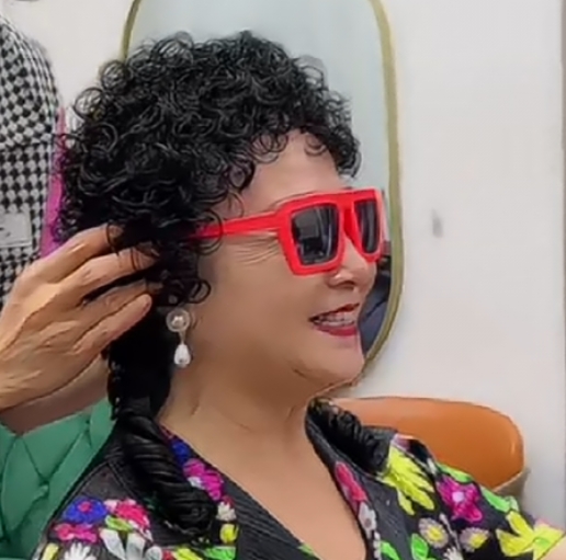 豪奕蓬松卷补发片加大真发女士盖白发增发盘发补顶部卷刘海补发块 - 图3