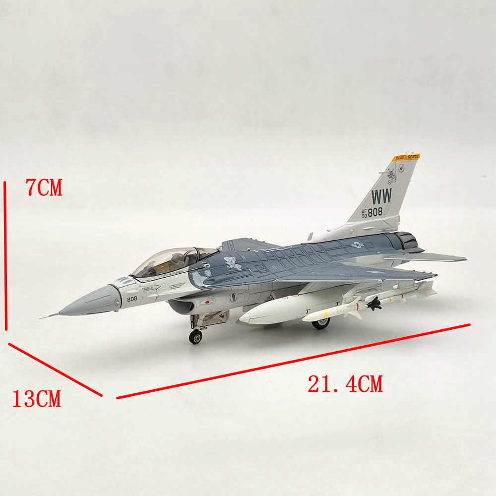 正品CW 1/72 美国空军 F16C F16 F-16D 19中队米格杀手战斗机合金 - 图1