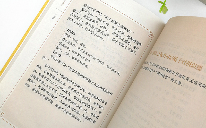 正版晏子春秋中华书局出版注释译文文白对照中华经典藏书齐国政治家晏婴历史典籍劝告君主任用贤能虚心纳谏国学书籍-图0