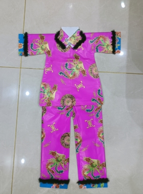 仙衣加棉手工纸衣仙家寒衣节九月九三月三用品纸做的 尺寸约75*75